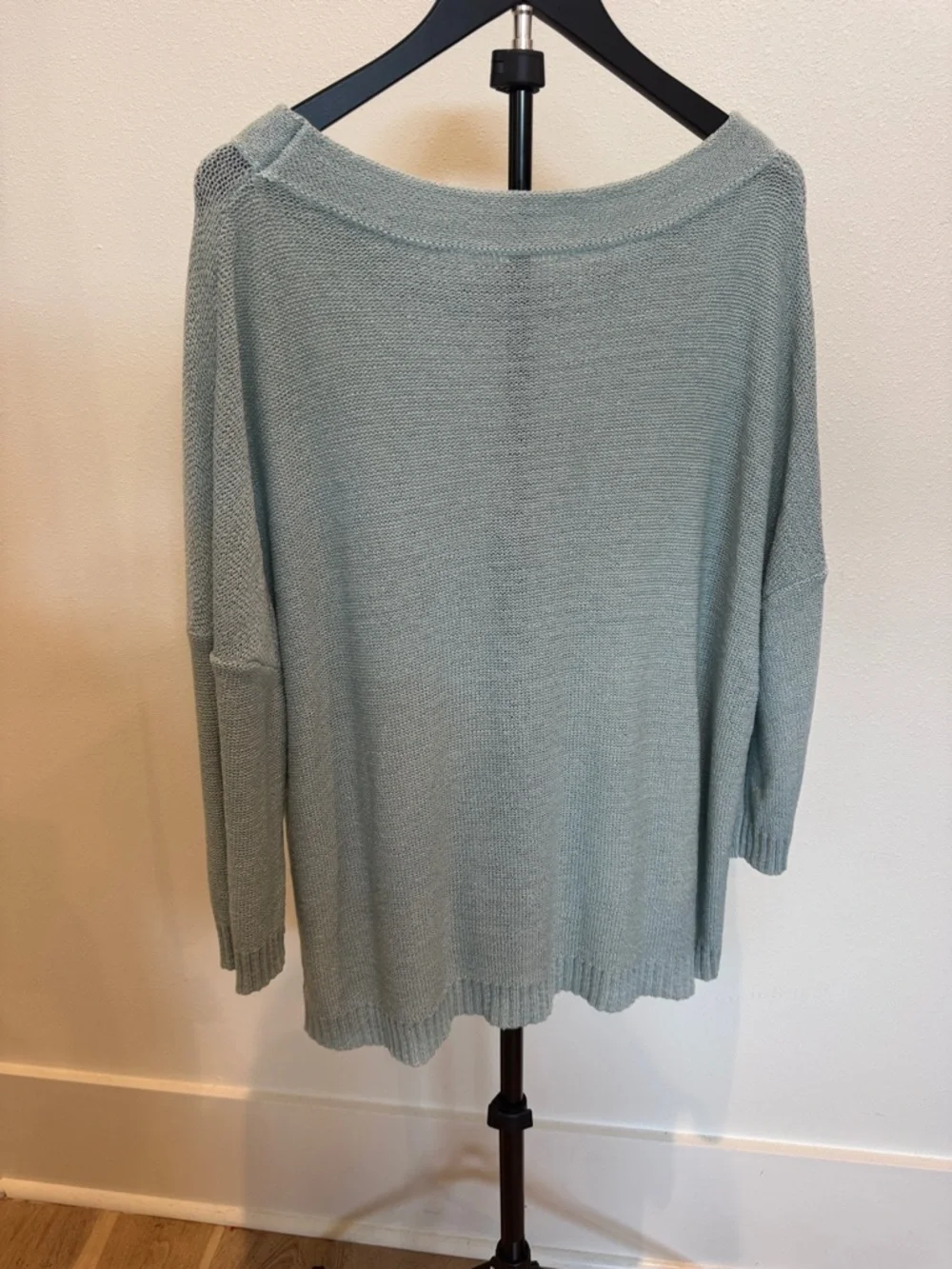 Amazon Off-the-Shoulder Knit Sweater and shorts Set in Seafoam - Picture 4 of 4